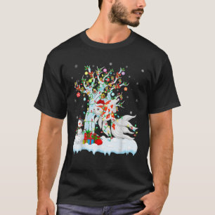 Xmas Tree Decoration Lighting Goldfish Christmas T-Shirt