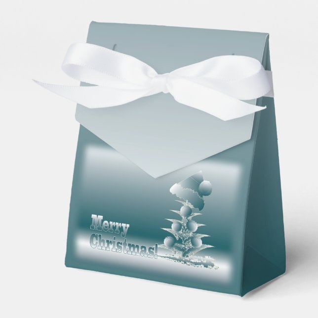 Xmas tree favor boxes (Front Side)
