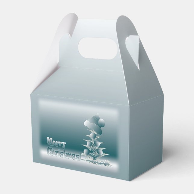 Xmas tree favor boxes (Front Side)