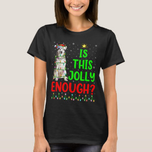 Xmas Tree Is This Jolly Enough Alaskan Malamute Ch T-Shirt