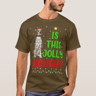 Xmas Tree Is This Jolly Enough English Pointer Chr T-Shirt