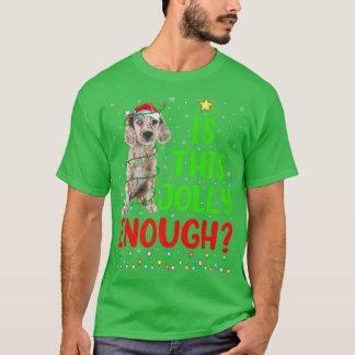 Xmas Tree Is This Jolly Enough English Setter Chri T-Shirt