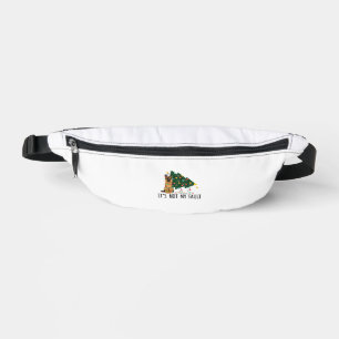 Xmas Tree It Is Not My Fault German Shepherd Dog C Fanny Pack