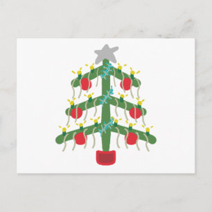 Xmas Tree Postcard