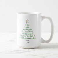 Xmas Tree Scripture Verse (John 3:16)