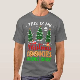 Xmas Tree This Is My Christmas Cookie Baking Shirt