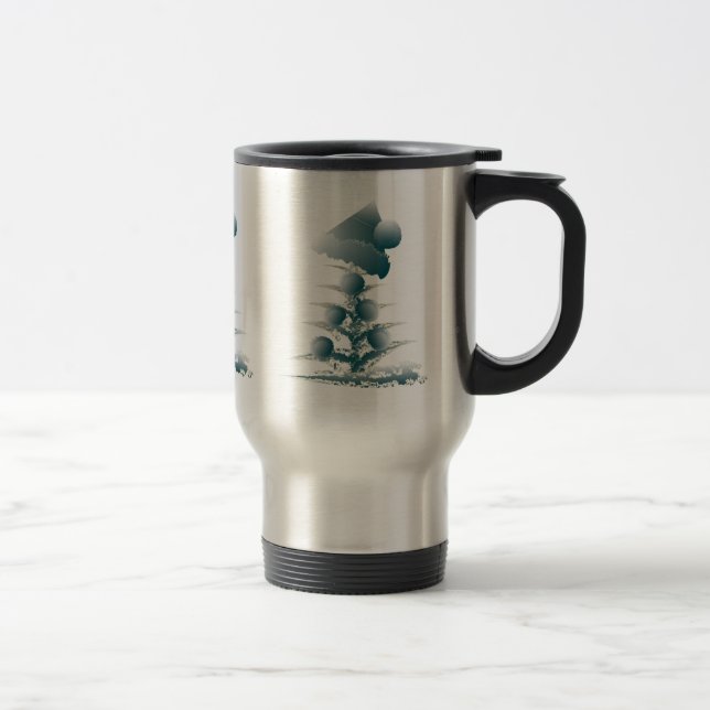 Xmas tree travel mug (Right)