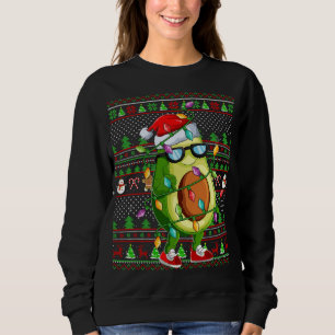 Xmas Ugly Sweater Style Lighting Avocado Christmas