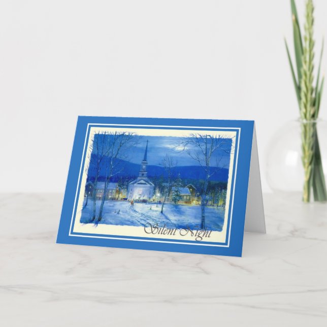 Xmas Vintage Card Merry Christmas (Front)