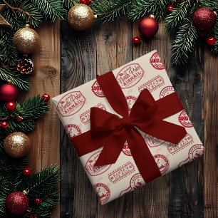 Xmas Wine Solid Color Satin Ribbon