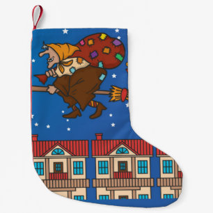 xmas Witch Befana stocking