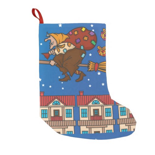 xmas Witch Befana stocking