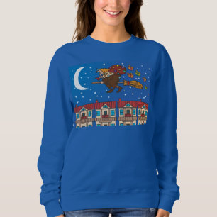 xmas witch Befana Sweatshirt