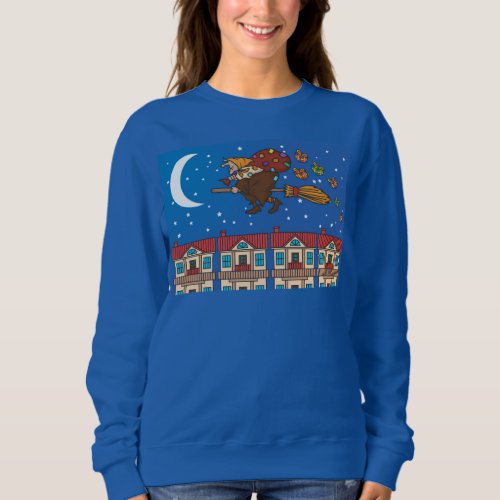 xmas witch Befana Sweatshirt