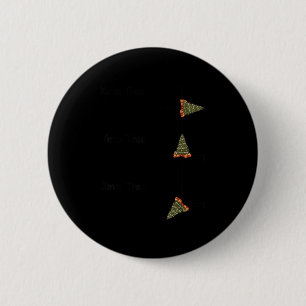Xmas Ymas Zmas Tree Math Nerd Christmas Button