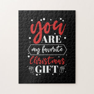 Xmas You Are My Favorite Christmas Gift Jigsaw Puzzle