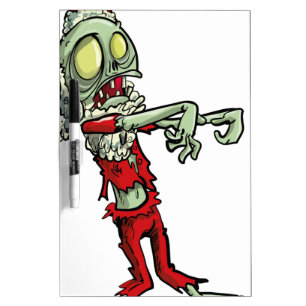 xmas zombie santa claus Dry-Erase board