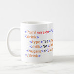 Xml Programming Tea Mug at Zazzle