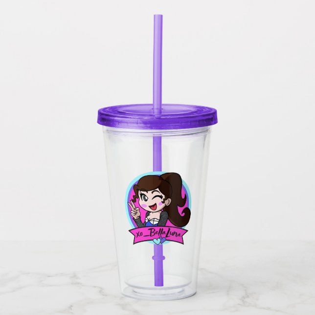xo_BellaLuna Logo Tumbler (Front)