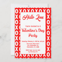 XO Valentine's Day Party