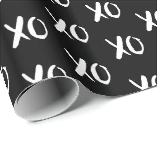 XO XO Hugs and Kisses Wrapping Paper