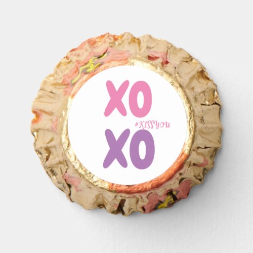 XO XO KISSYOU Valentines Day Reeses Peanut Butter Cups