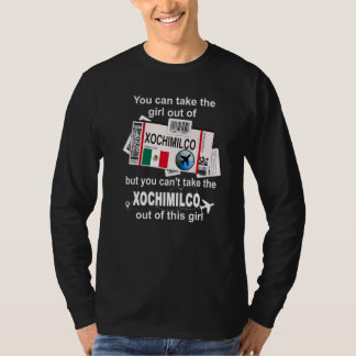 Xochimilco Boarding Pass  Xochimilco Girl  Xochimi T-Shirt