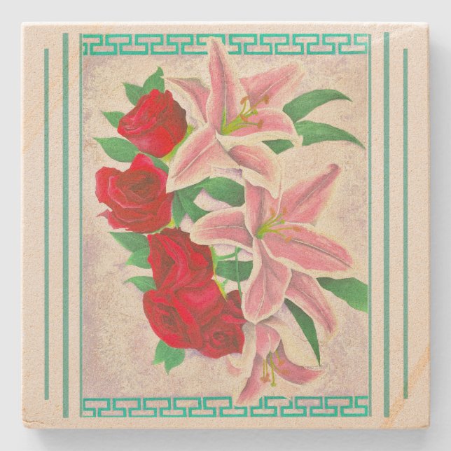 Xochitl Stone Coaster (Front)