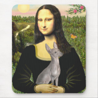 Xoloitzcuintle (Xolo) #2 - Mona Lisa Mouse Pad