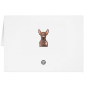 Xoloitzcuintli Cartoon Cards (Back Horizontal)