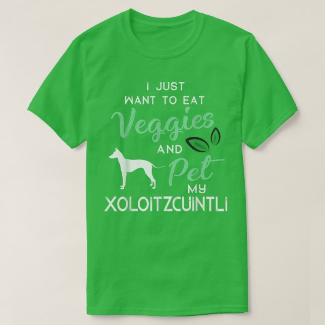 Xoloitzcuintli Dog Cigar lover owner Xmas Birthday T-Shirt (Design Front)