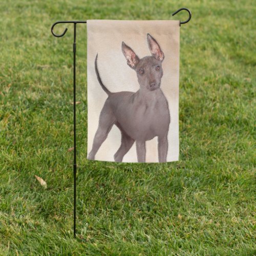 Xoloitzcuintli Painting _ Cute Original Dog Art Garden Flag
