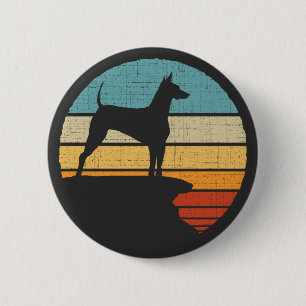 Xoloitzcuintli Retro Vintage 60s 70s Dog Lover Own Button