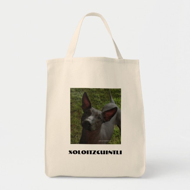 Xoloitzcuintli Tote Bag (Front)