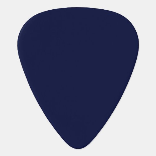 xOnly navy blue solid color background Guitar Pick