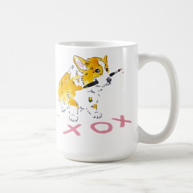 XOX Corgi Mug (Right)