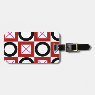 XOX Hugs and Kisses Design Luggage Tag