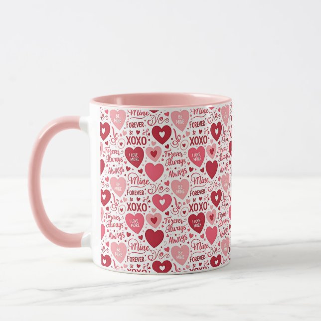 XOXO & Always Be Mine  Mug (Left)