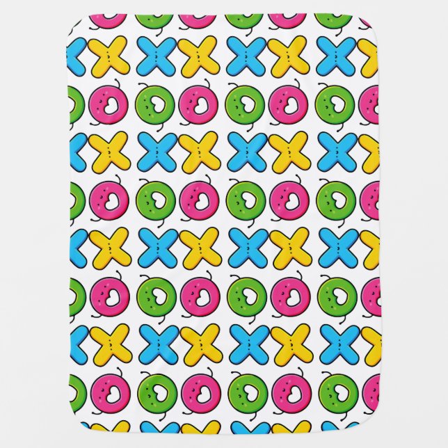 XOXO  BABY BLANKET (Front)