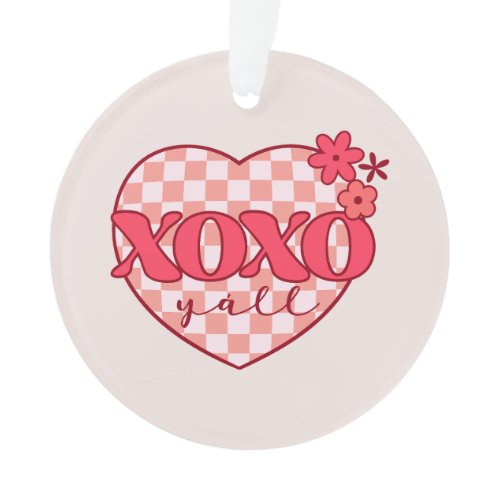 XOXO | Cute &amp; Loving Pink Heart Ornament