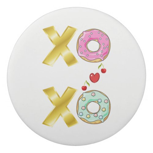 Xoxo Doughnut 2 June Valentines National Donut Day Eraser