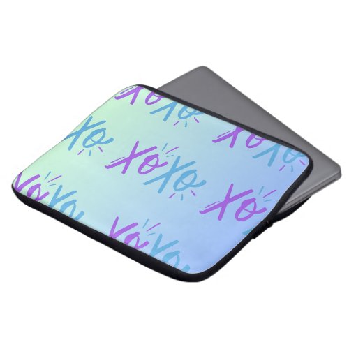 XOXO for College Dorms Neoprene Laptop Sleeve