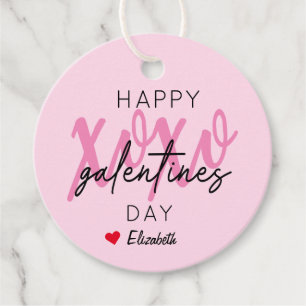 XOXO Happy Galentine's Day Favor Tags