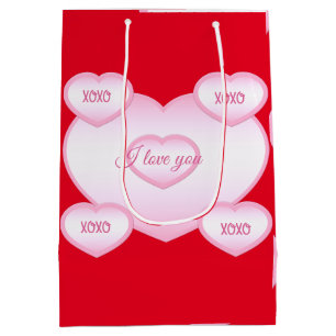 XOXO Happy Valentine's Day Gift Bag