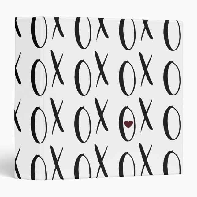 XOXO Heart Binder (Front/Spine)