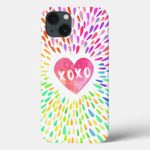 XoXo Heart iPhone 13 Case