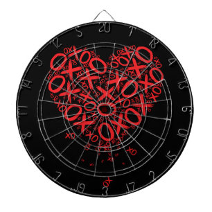 XOXO Heart Dart Board