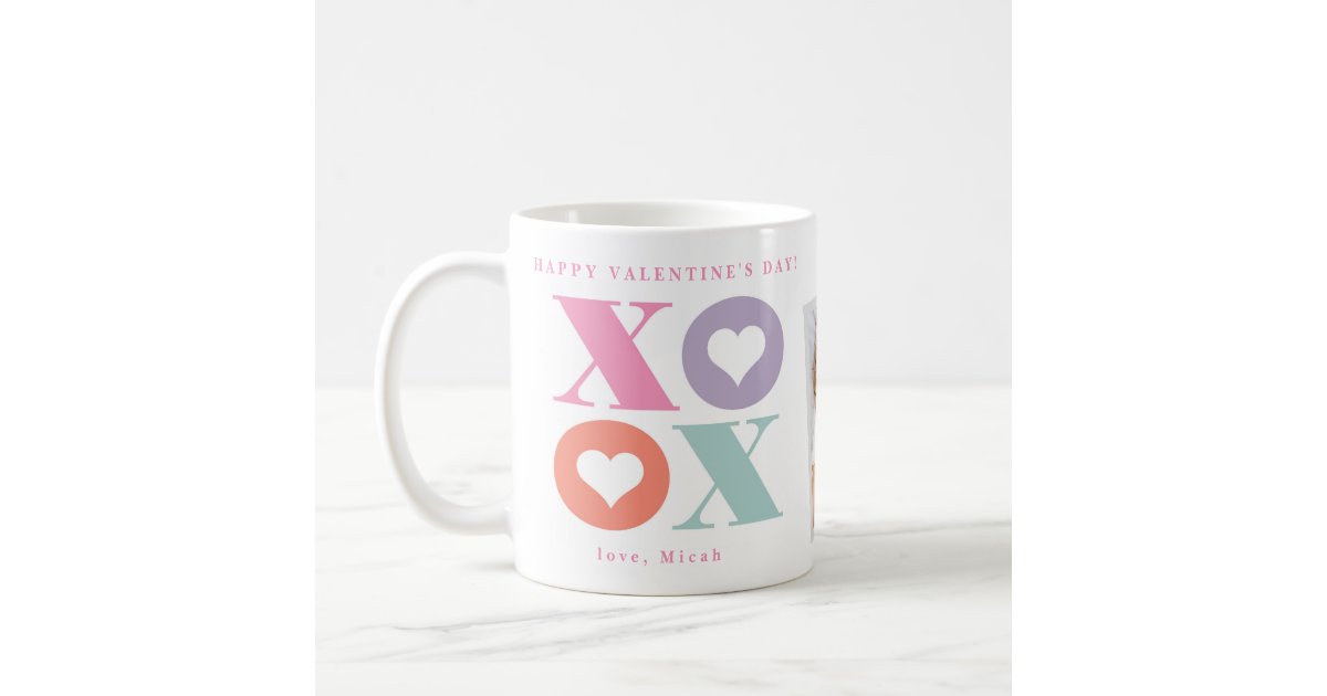 Love and Kisses XOXOXO More Where They Came From Coffee Mug Cup VTG 