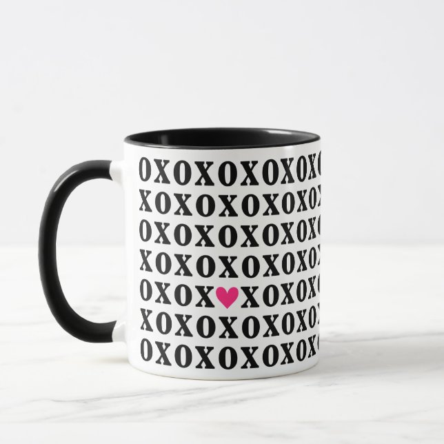 XOXO heart Mug (Left)