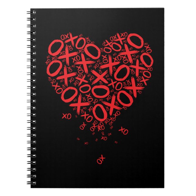 XOXO Heart Notebook (Front)